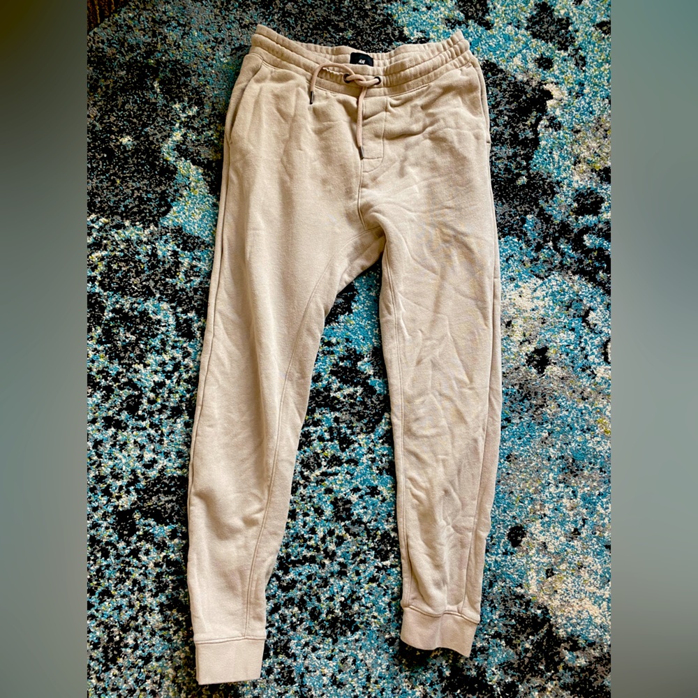 H&M Cream Sweatpants